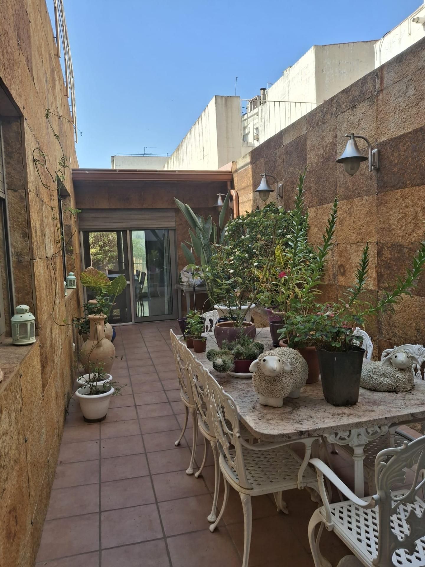 Terrace of Single-family semi-detached for sale in Mataró  with Private garden, Terrace and Swimming Pool