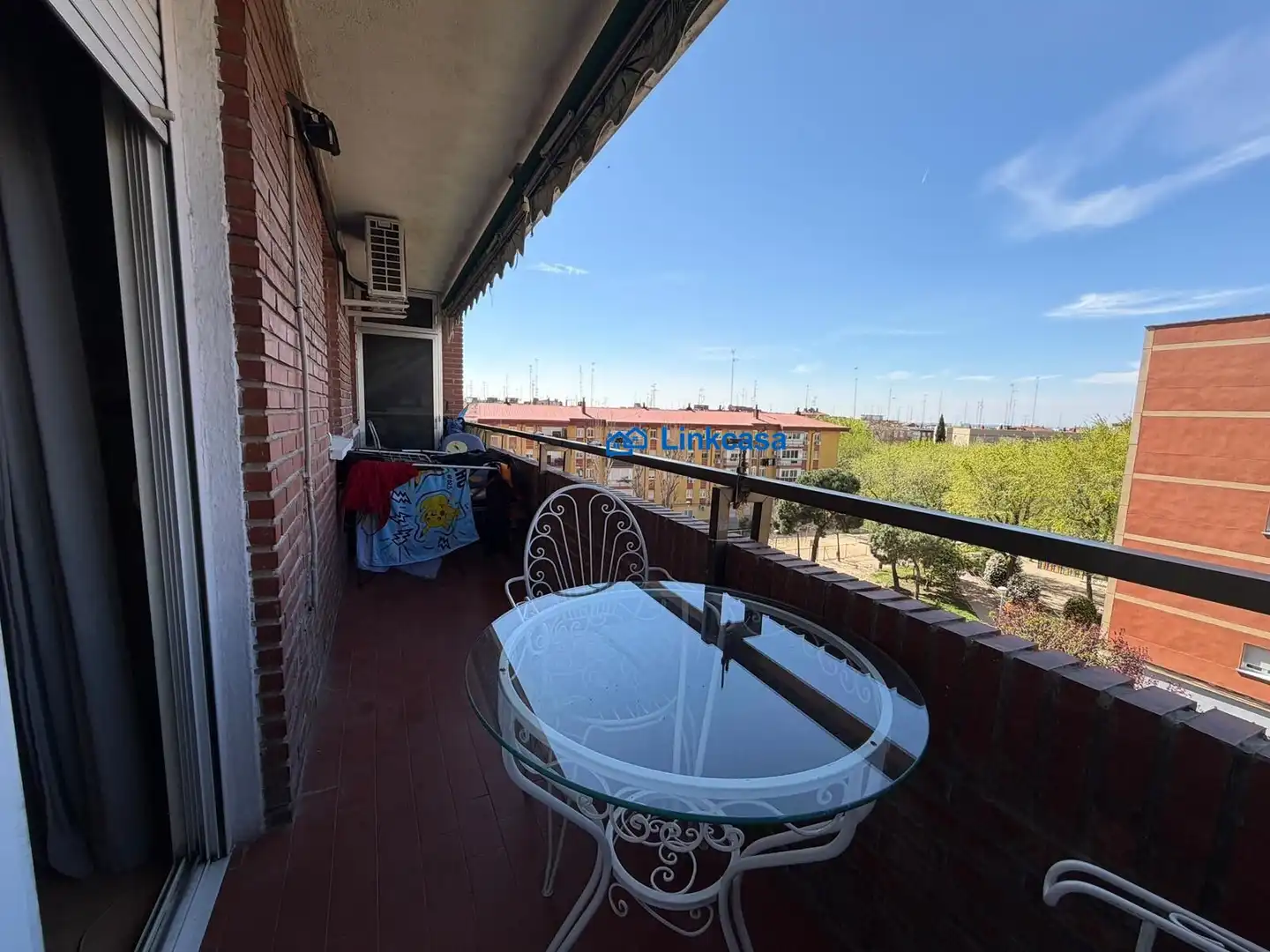 Balcony of Flat for sale in Móstoles  with Air Conditioner, Heating and Terrace