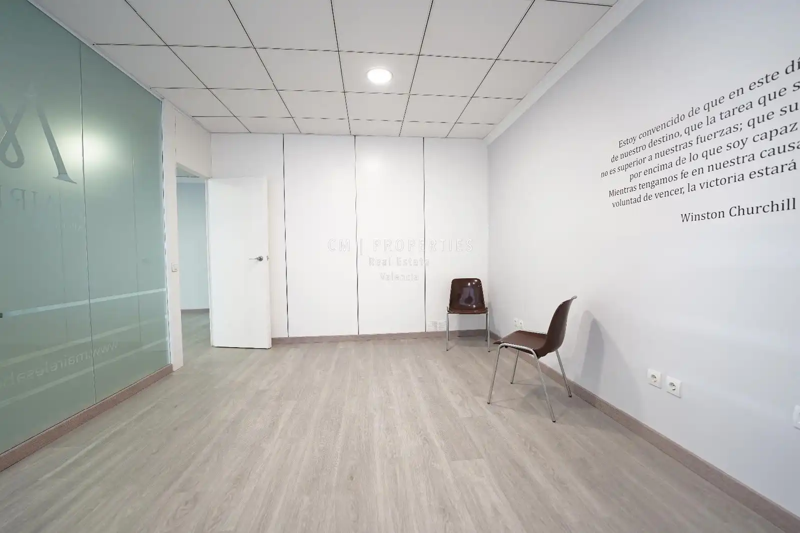 Büro zur Miete in Valencia mit Klimaanlage und Heizung