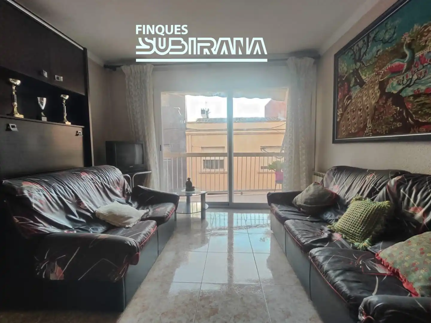 Vista exterior de Piso en venta en Igualada con Calefacción y Balcón