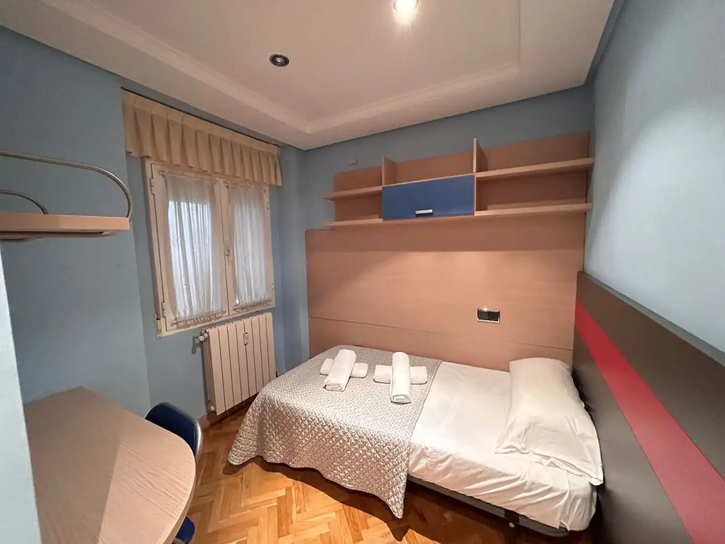 Schlafzimmer von Wohnung zum Verkauf in Albacete mit Klimaanlage, Heizung und Parkett