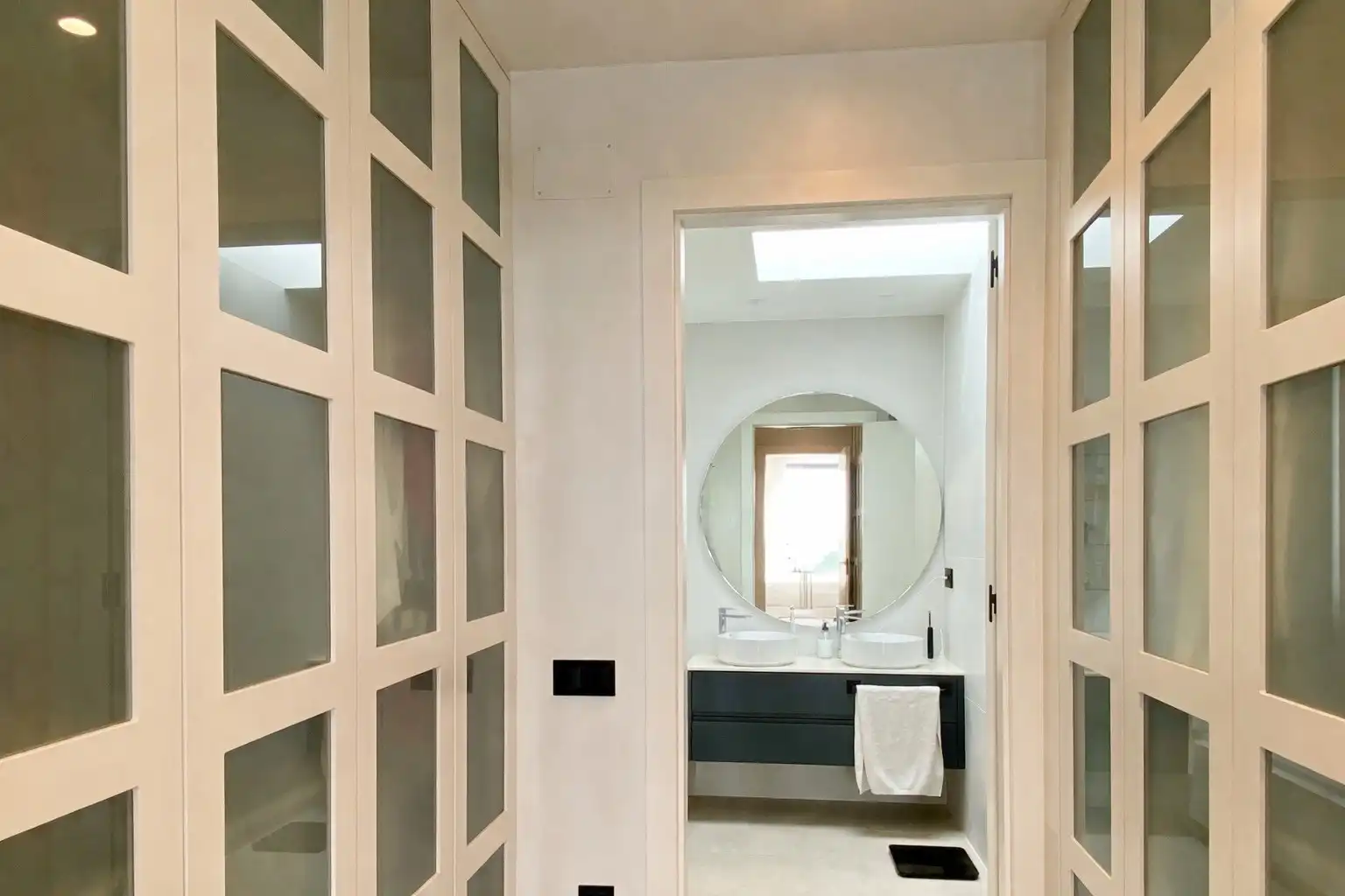 Baño de Casa o chalet de alquiler en Montgat con Aire acondicionado, Calefacción y Jardín privado