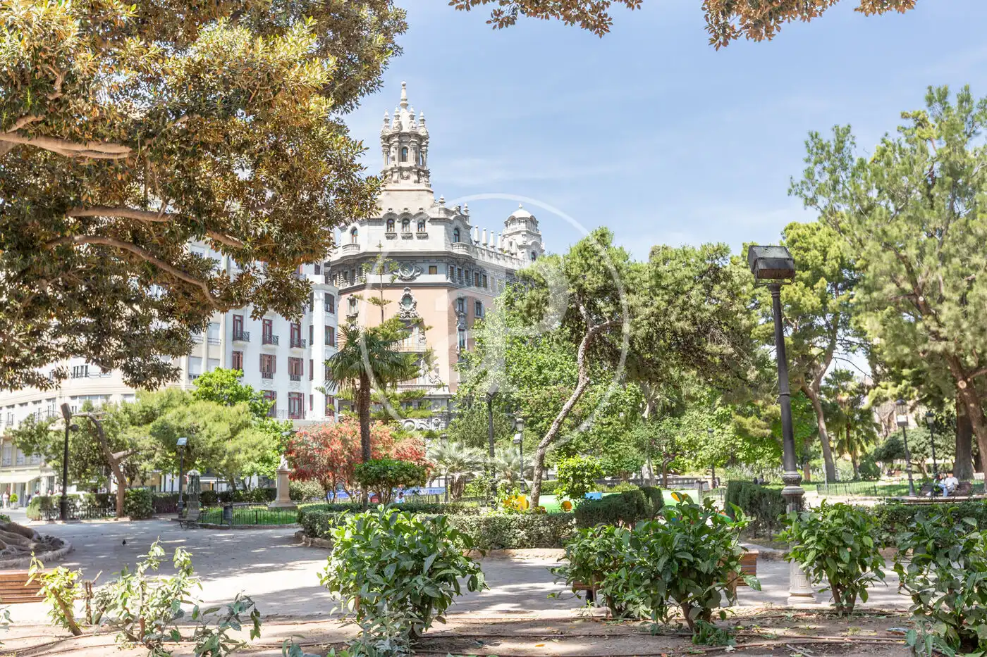 Exterior view of Flat for sale in Valencia  with Air Conditioner, Heating and Furnished
