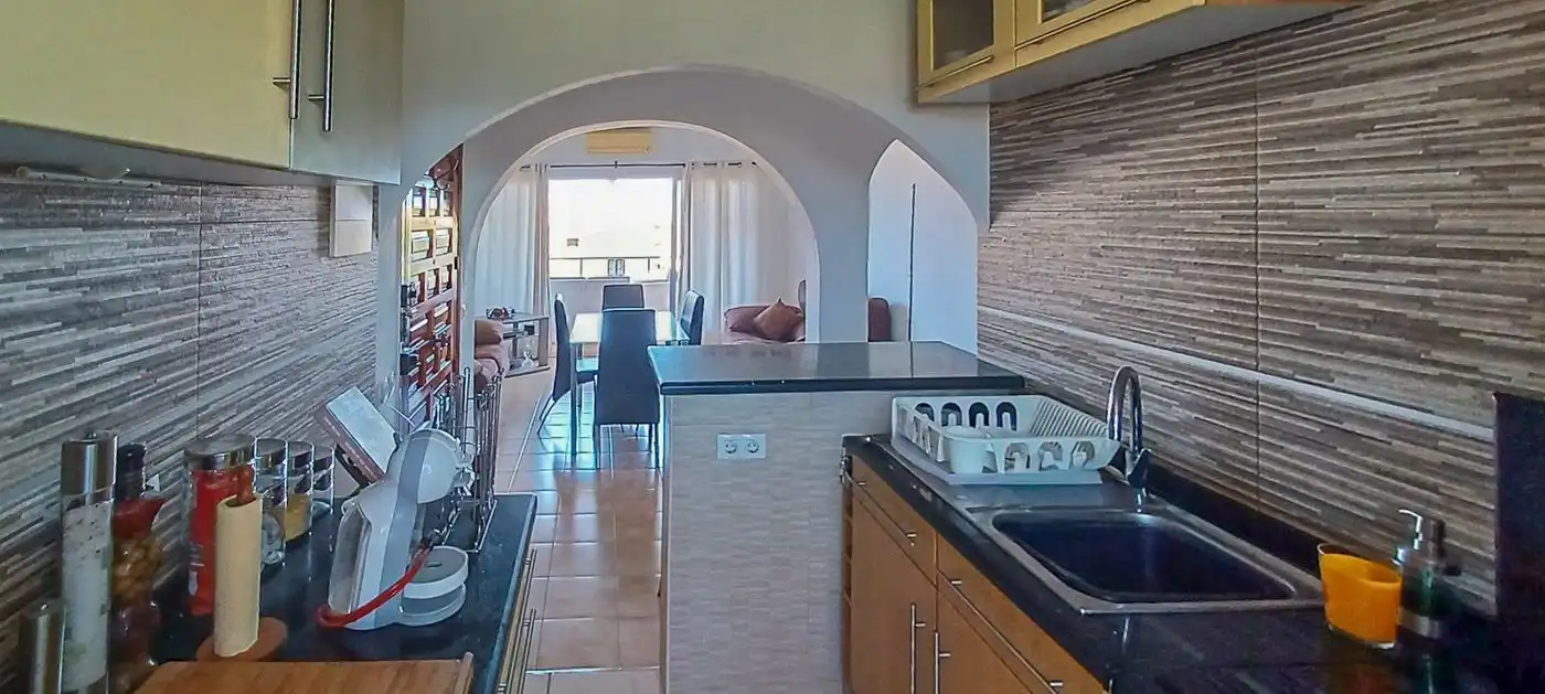 Kitchen of Attic for sale in Dénia  with Air Conditioner, Heating and Private garden