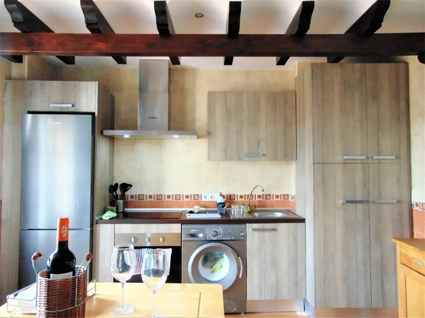 Cocina de Piso en venta en Carataunas con Piscina y Amueblado