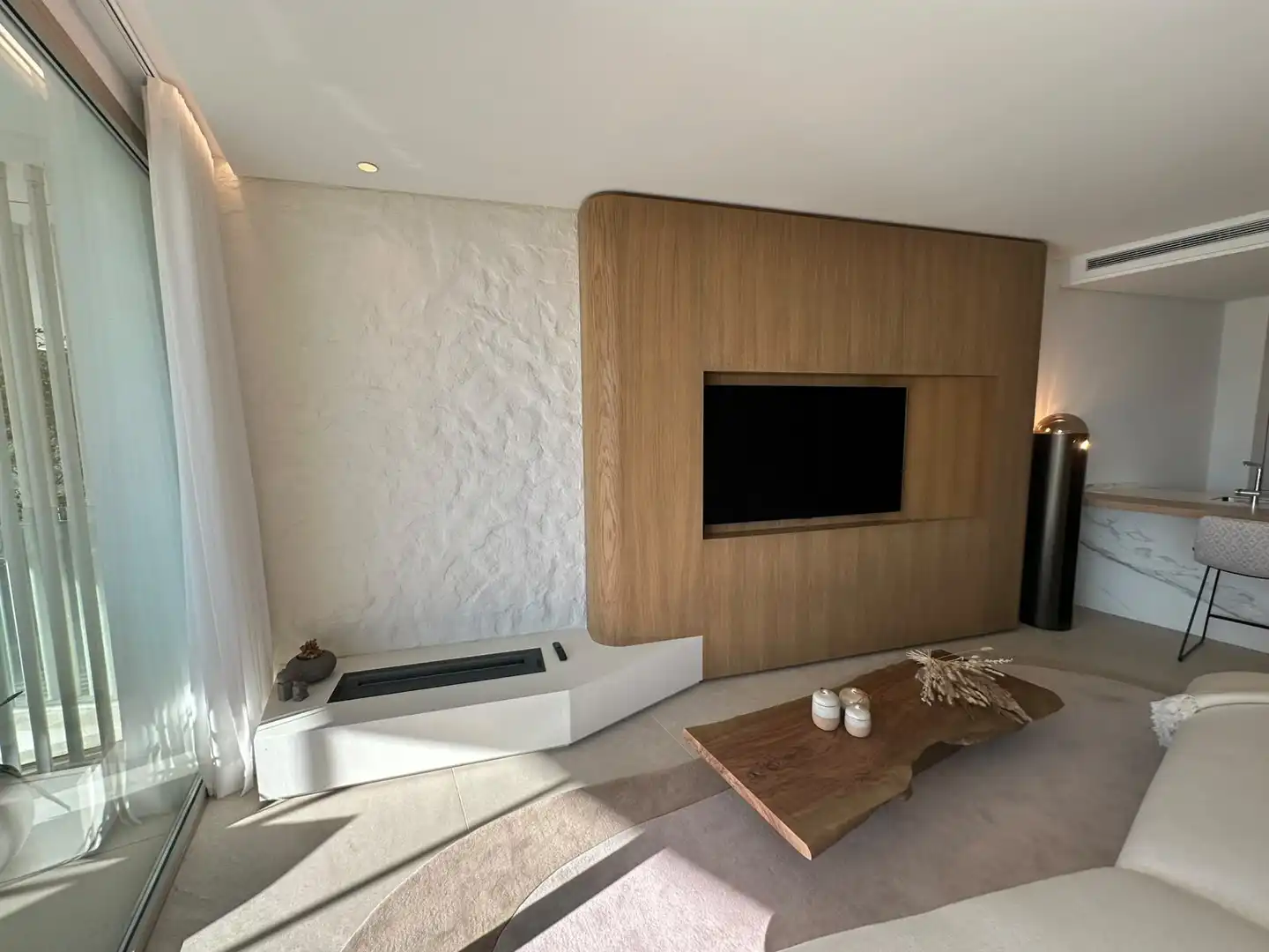 Living room of Apartments for rent in Benahavís  with Air Conditioner, Terrace and Swimming Pool