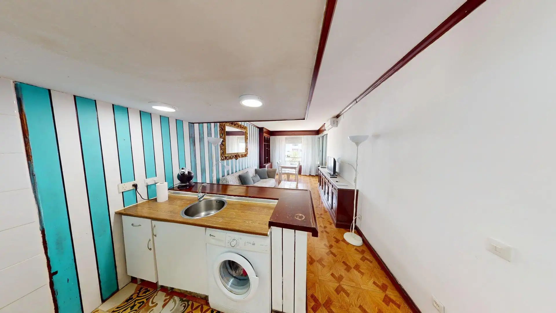 Kitchen of Flat for sale in Benalmádena  with Air Conditioner, Heating and Private garden