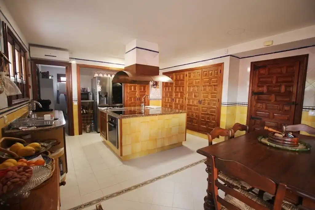 Cocina de Casa o chalet en venta en Jerez de la Frontera con Aire acondicionado, Jardín privado y Terraza