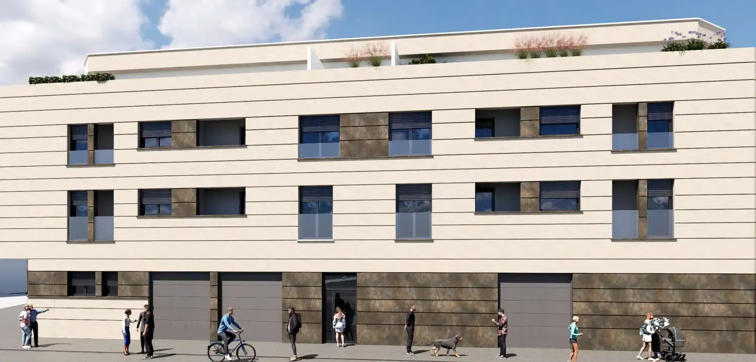 Vista exterior de Pis en venda en Albacete amb Calefacció i Balcó