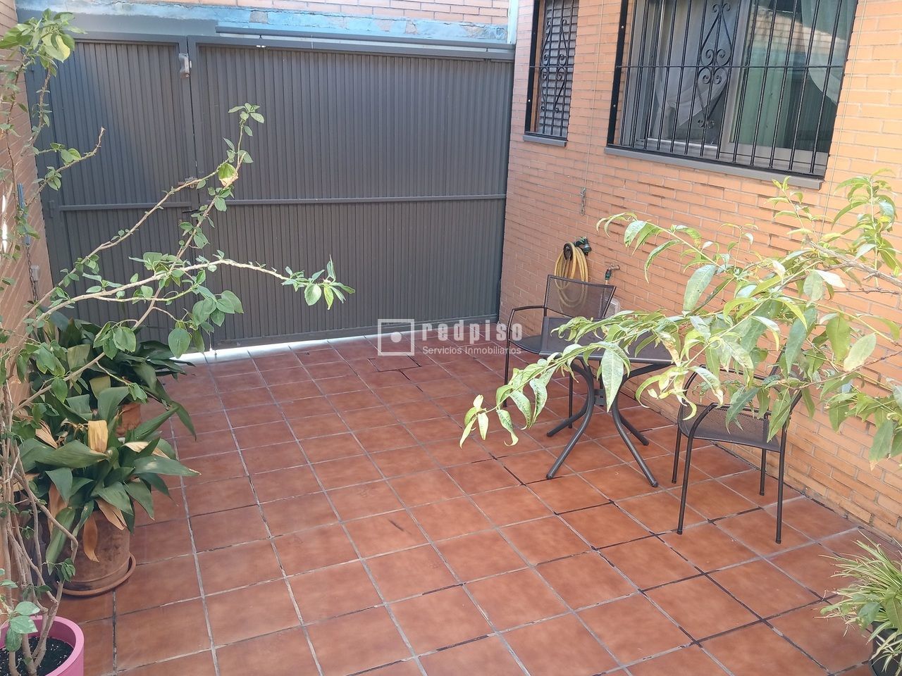 Garden of House or chalet for sale in  Madrid Capital  with Air Conditioner, Heating and Terrace