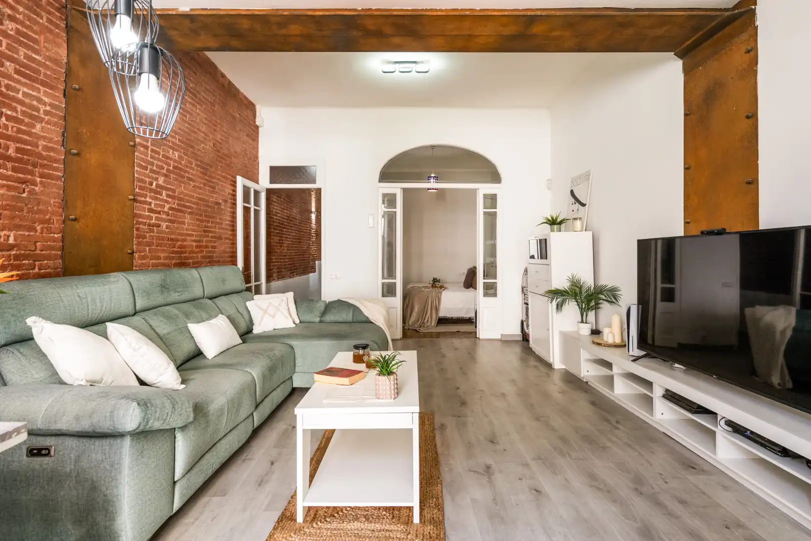 Sala d'estar de Planta baixa en venda en Terrassa amb Aire condicionat, Calefacció i Parquet