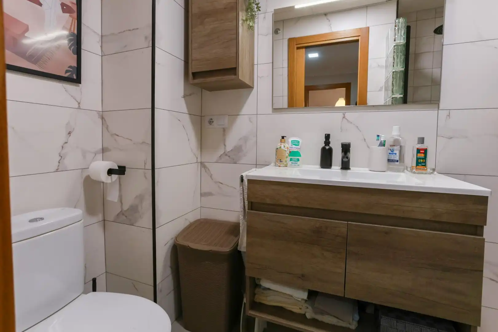 Baño de Planta baja en venta en Málaga con Aire acondicionado, Calefacción y Alarma