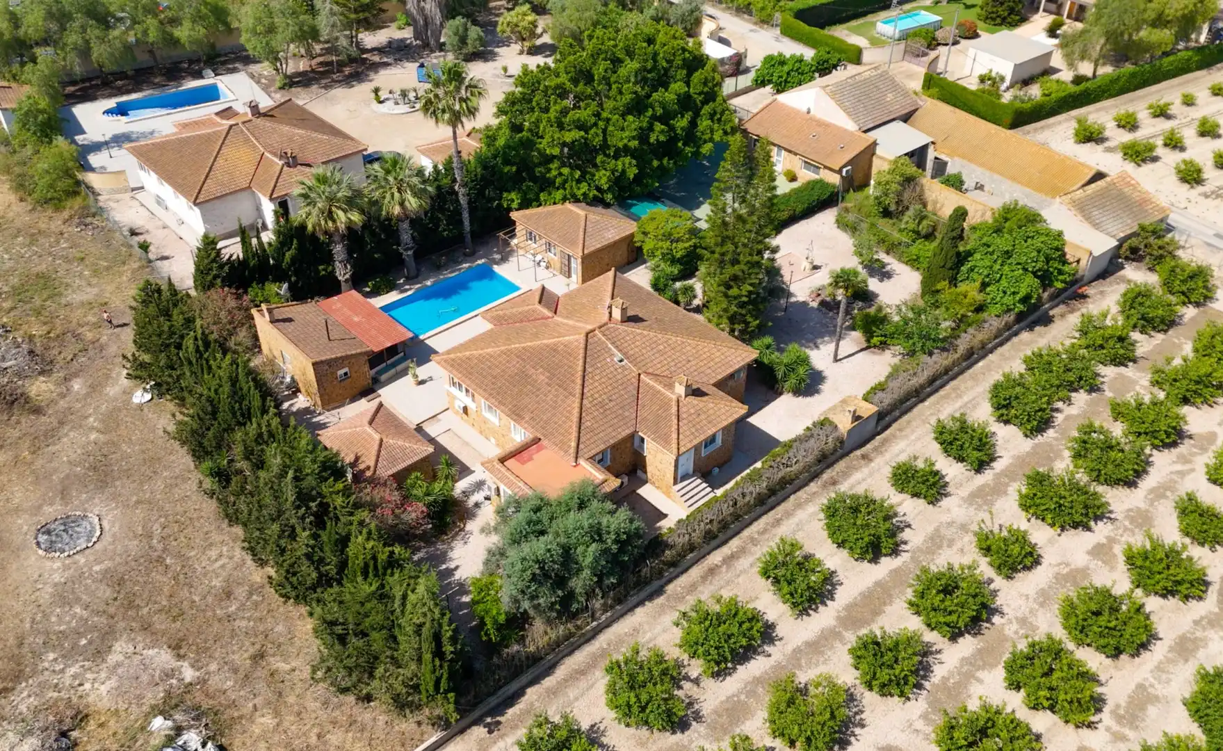 Vista exterior de Finca rústica en venda en Daya Vieja amb Terrassa i Piscina