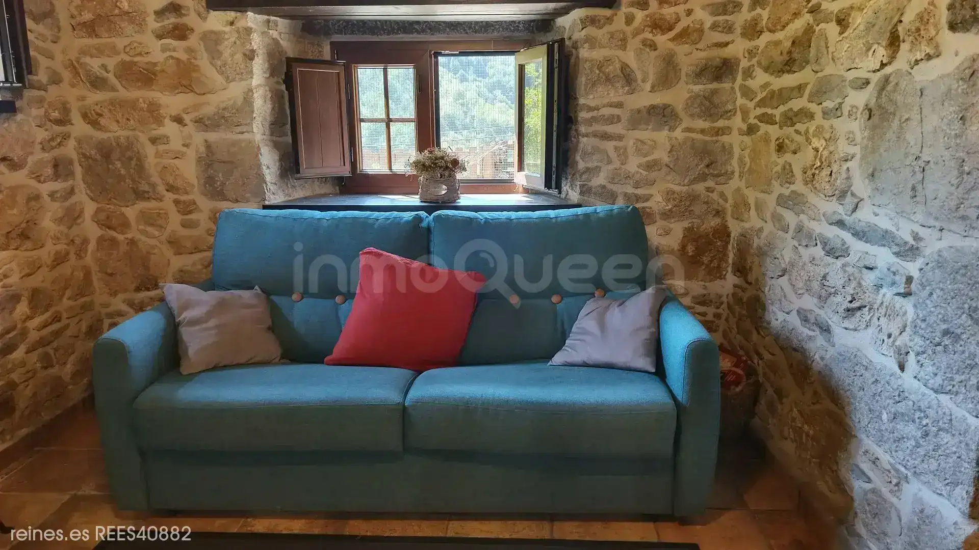 Living room of Houses for sale in Onís  with Heating, Private garden and Terrace