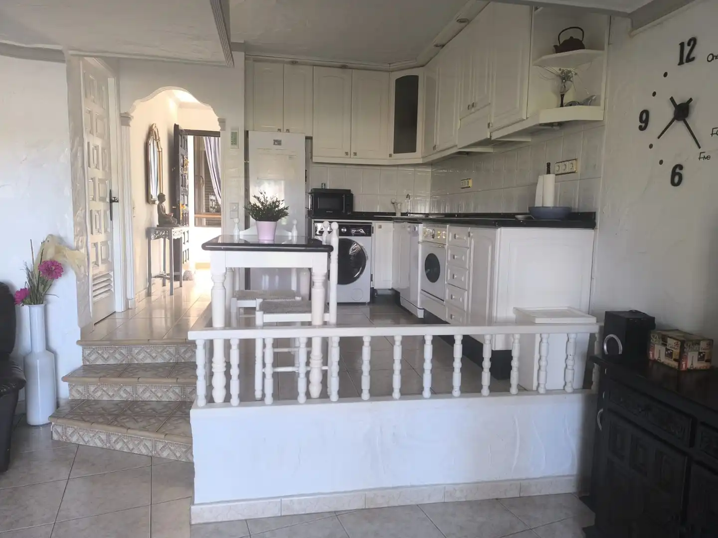 Cuina de Apartament en venda en San Bartolomé de Tirajana amb Aire condicionat, Terrassa i Piscina comunitària