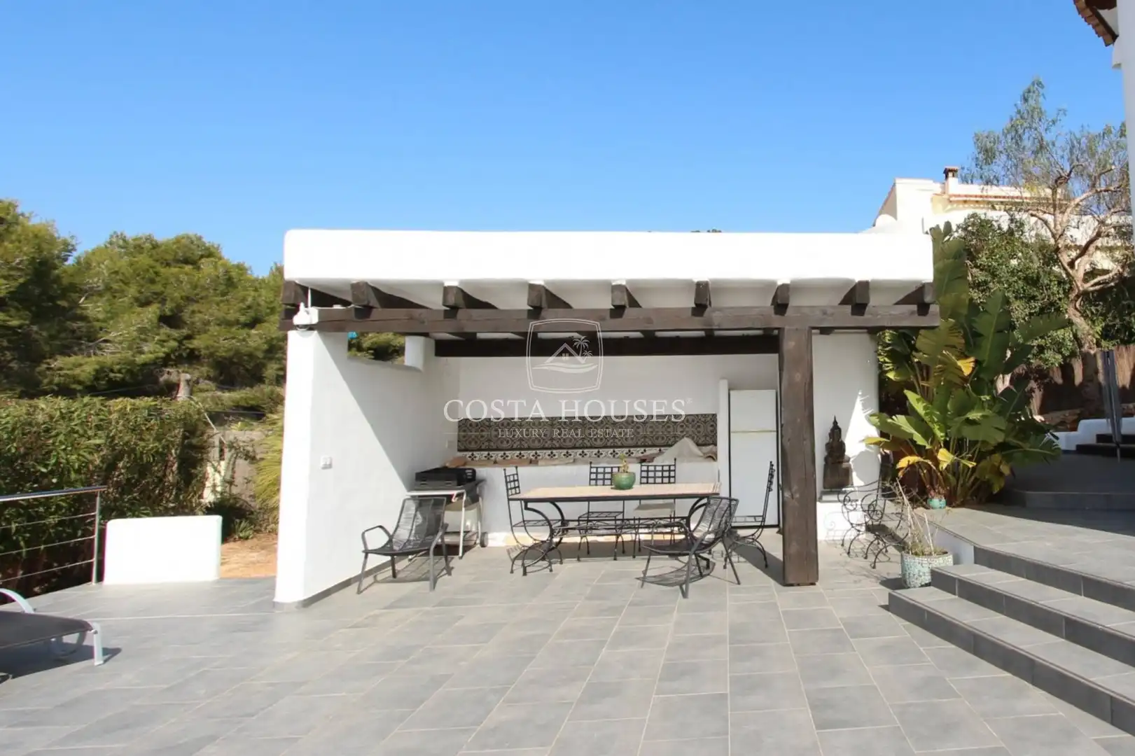 Terrassa de Casa o xalet en venda en Jávea / Xàbia amb Aire condicionat, Jardí privat i Terrassa