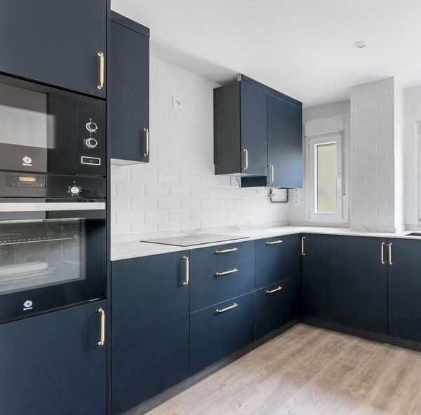Kitchen of Flat for sale in  Madrid Capital  with Air Conditioner and Heating