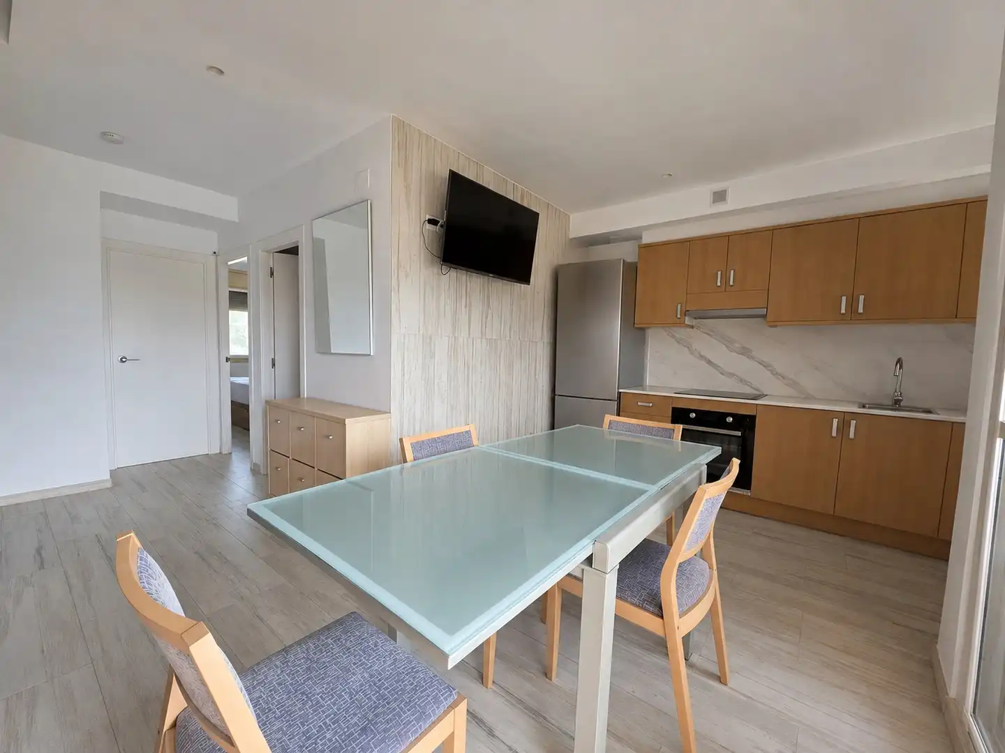 Dining room of Duplexes for sale in Alcanar  with Air Conditioner, Terrace and Furnished