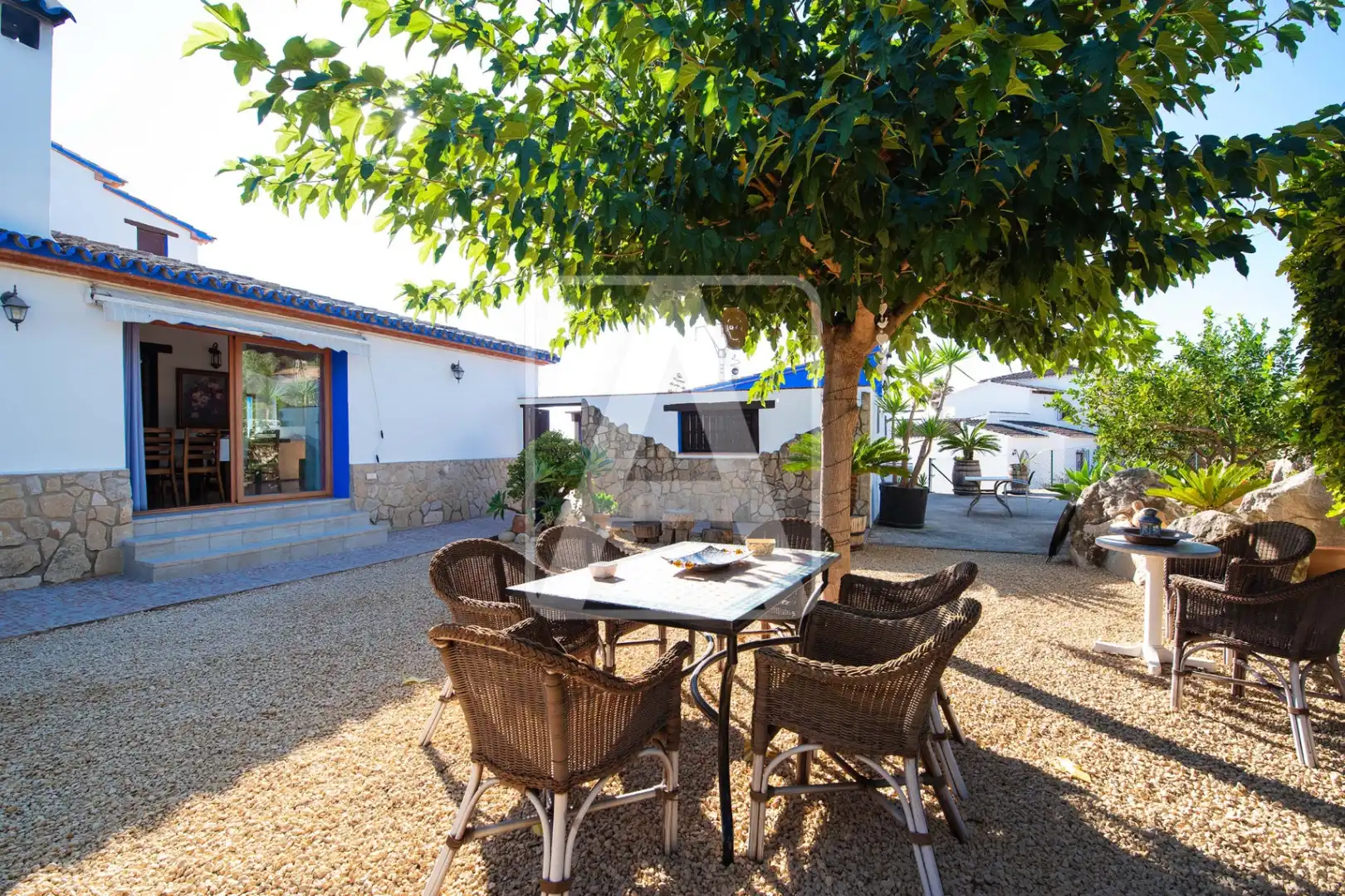 Terrassa de Finca rústica en venda en Teulada amb Aire condicionat, Calefacció i Jardí privat