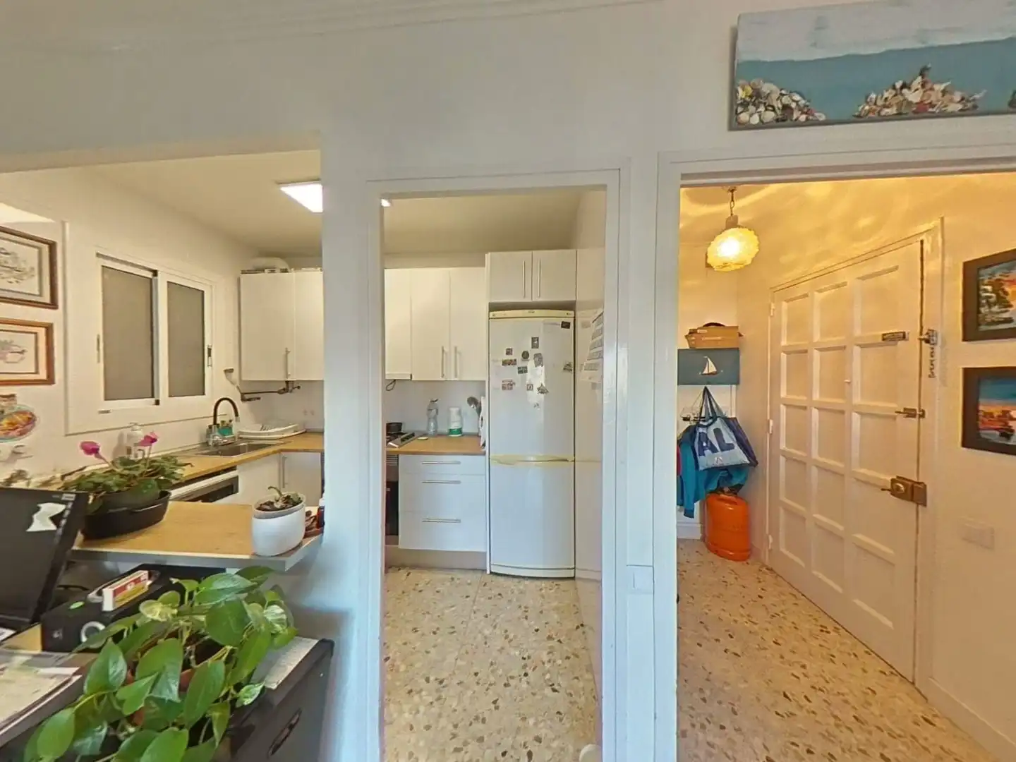 Kitchen of Flat for sale in Calafell  with Air Conditioner and Terrace