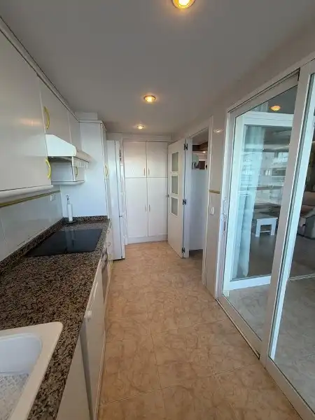 Cuina de Apartament en venda en Cullera amb Aire condicionat, Terrassa i Traster