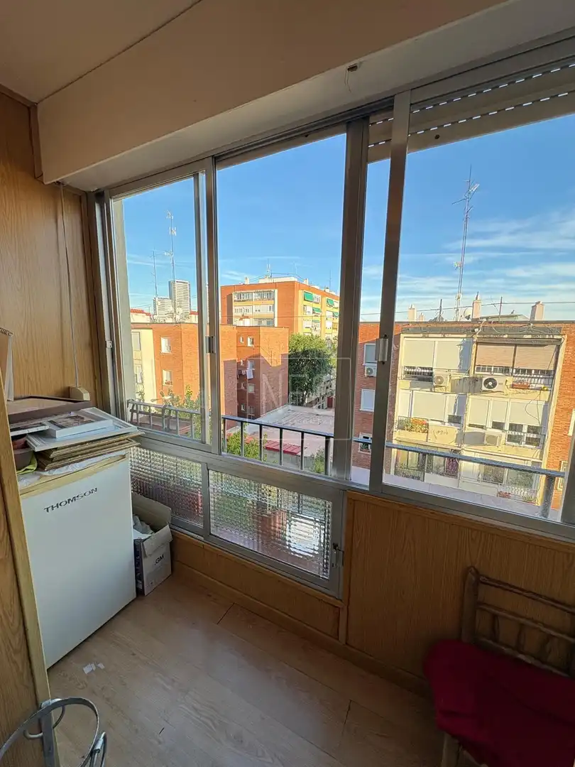 Bedroom of Flat for sale in Madrid  with Air Conditioner, Heating and Parquet flooring