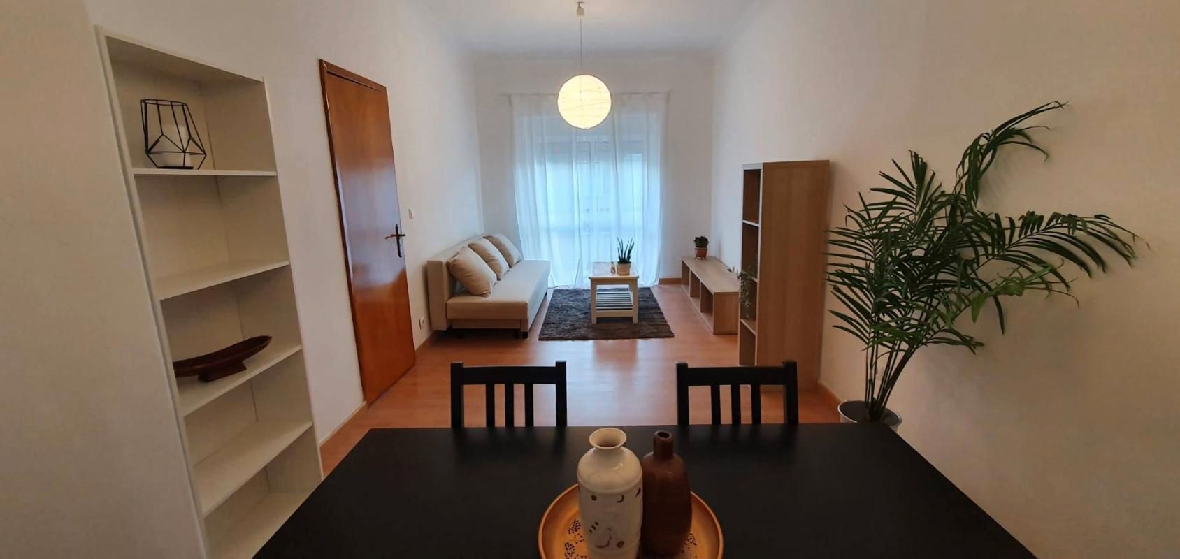 Living room of Apartment to rent in  Madrid Capital  with Air Conditioner, Furnished and Pets allowed