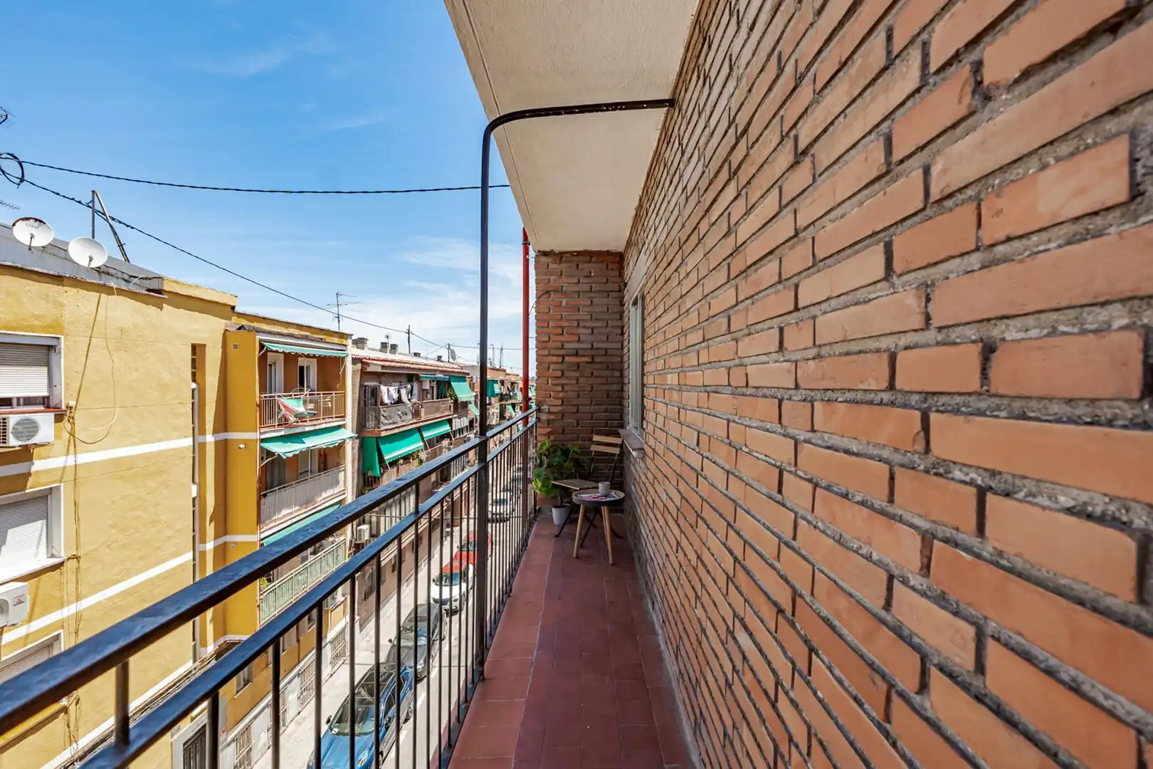 Balcony of Flat for sale in Madrid  with Air Conditioner, Terrace and Balcony