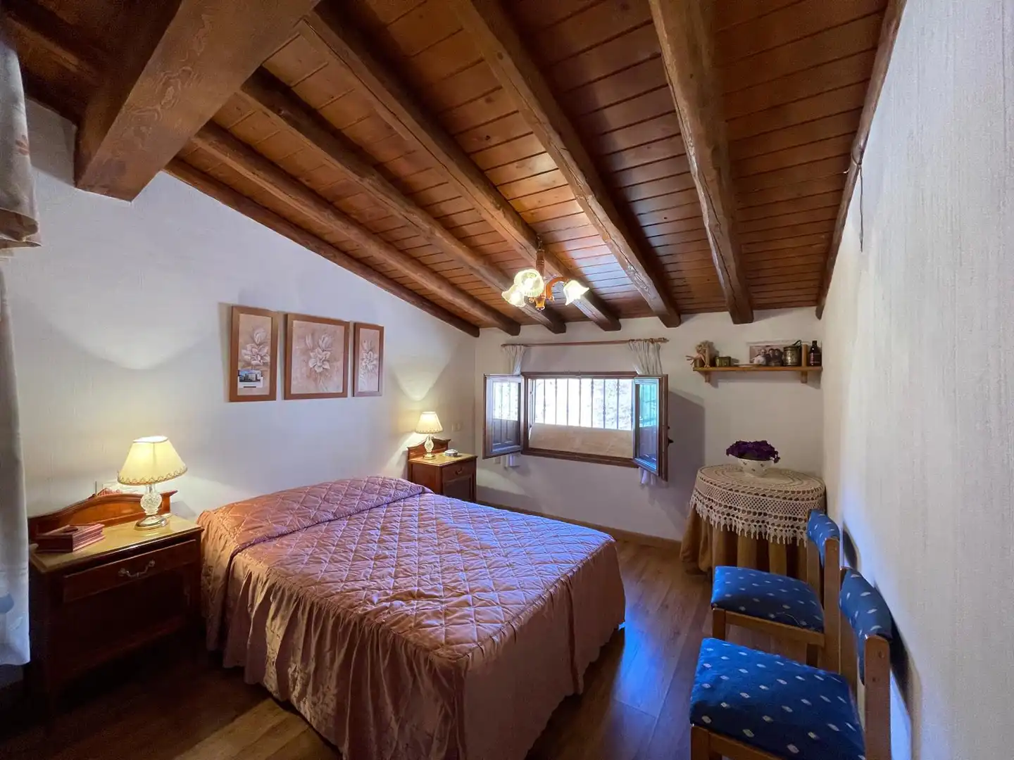 Habitación de Finca rústica en venta en Montejo de Tiermes con Parquet, Terraza y Horno