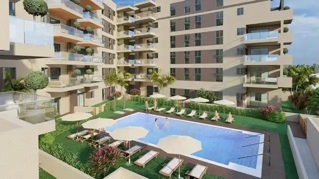 Swimming pool of Flat for sale in Roquetas de Mar  with Terrace and Community pool