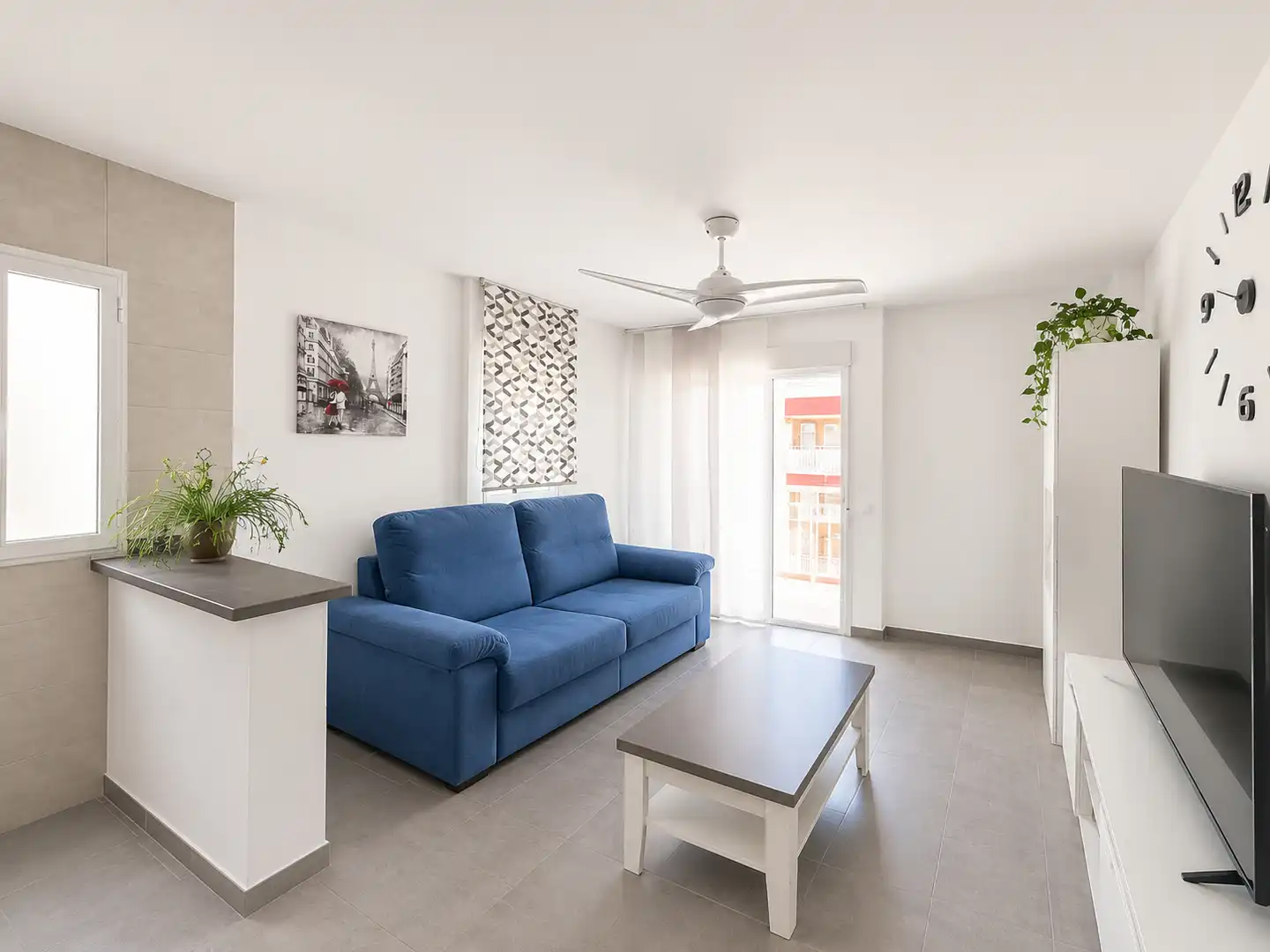 Living room of Apartments for sale in Benalmádena  with Air Conditioner, Terrace and Furnished