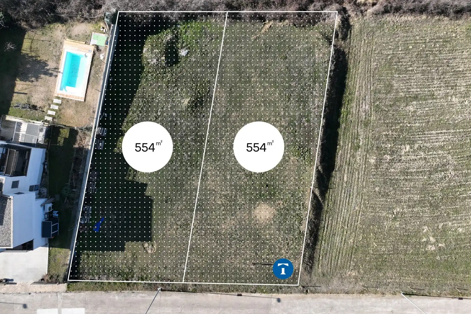 Lands and plots for sale in SERRETA