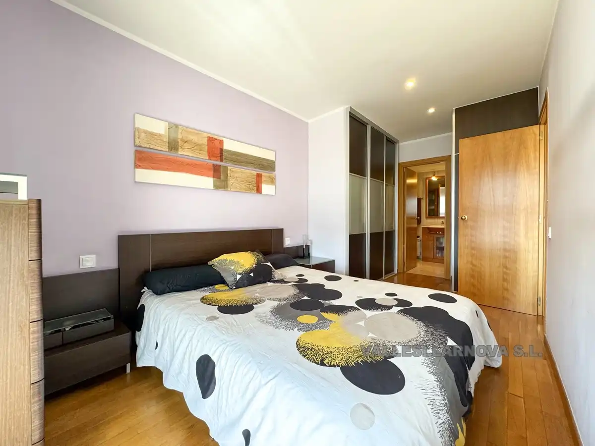 Bedroom of Flat for sale in Mollet del Vallès  with Parquet flooring, Storage room and Balcony