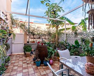 Terrace of House or chalet for sale in Roquetas de Mar  with Air Conditioner, Heating and Private garden