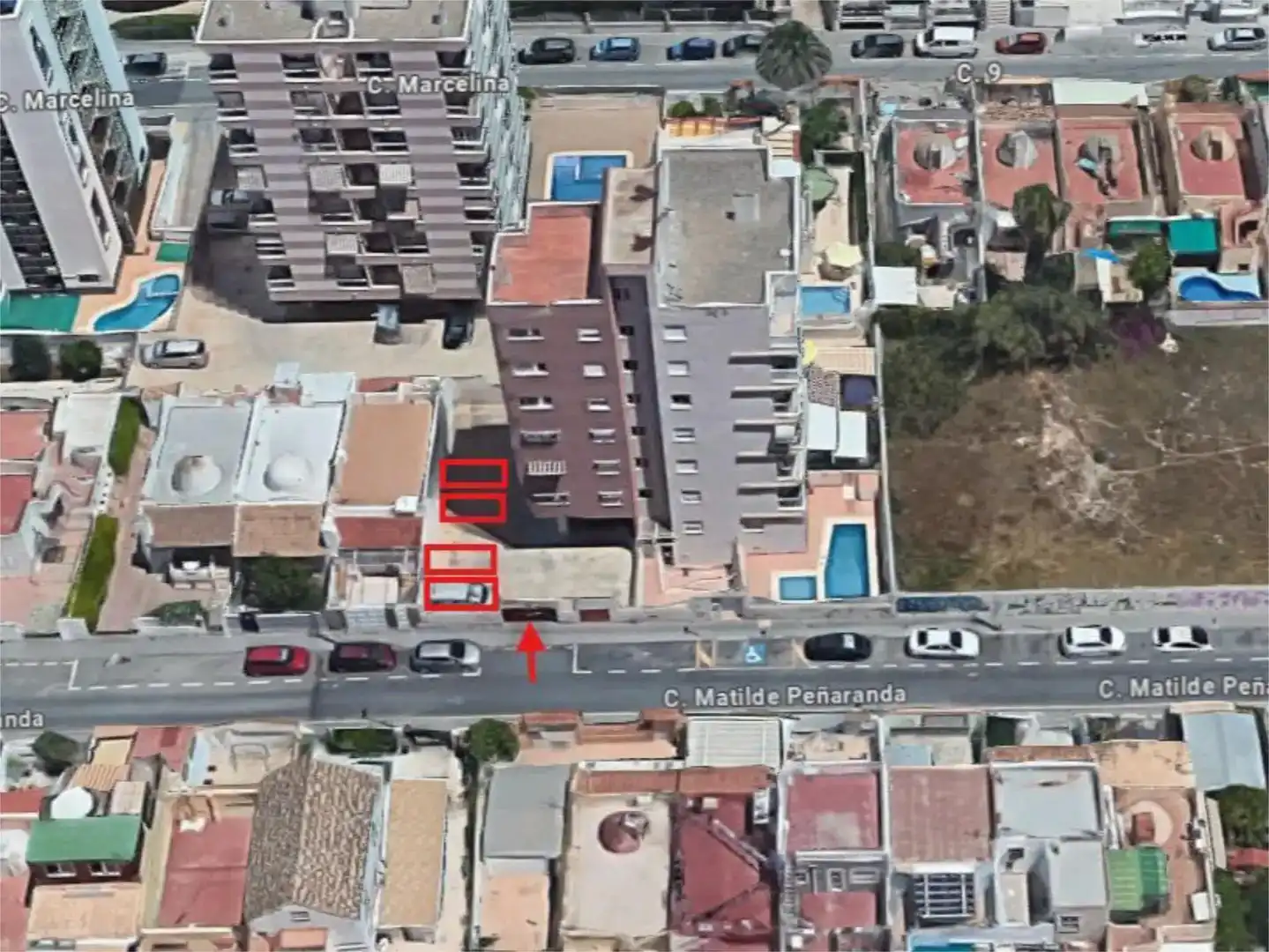 Vista exterior de Garatge en venda en Nueva Torrevieja - Aguas Nuevas