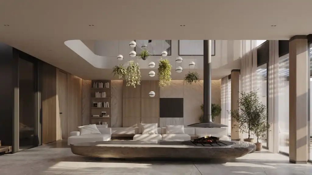 Sala de estar de Terreno en venta en Andratx