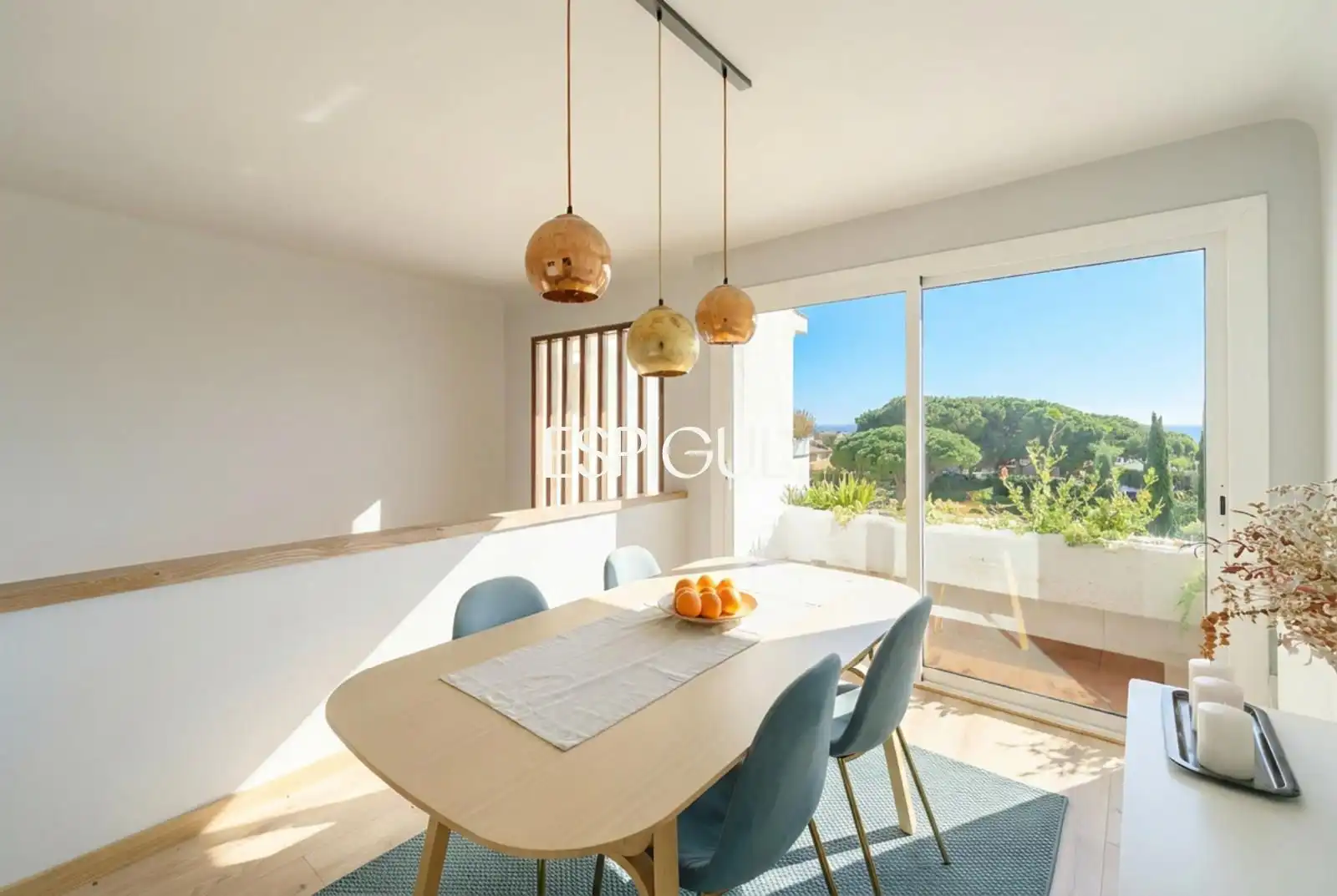Dining room of Attic for sale in Sant Andreu de Llavaneres  with Heating, Terrace and Storage room