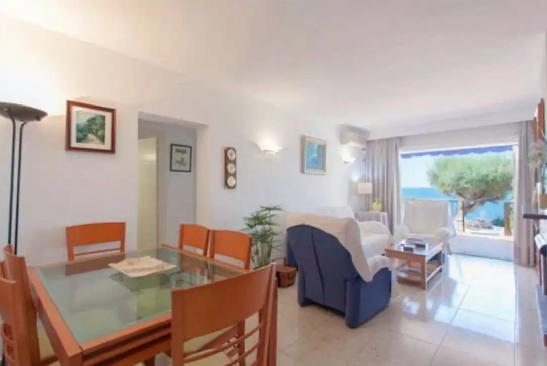 Dining room of Apartments for rent in Llucmajor  with Air Conditioner, Terrace and Furnished