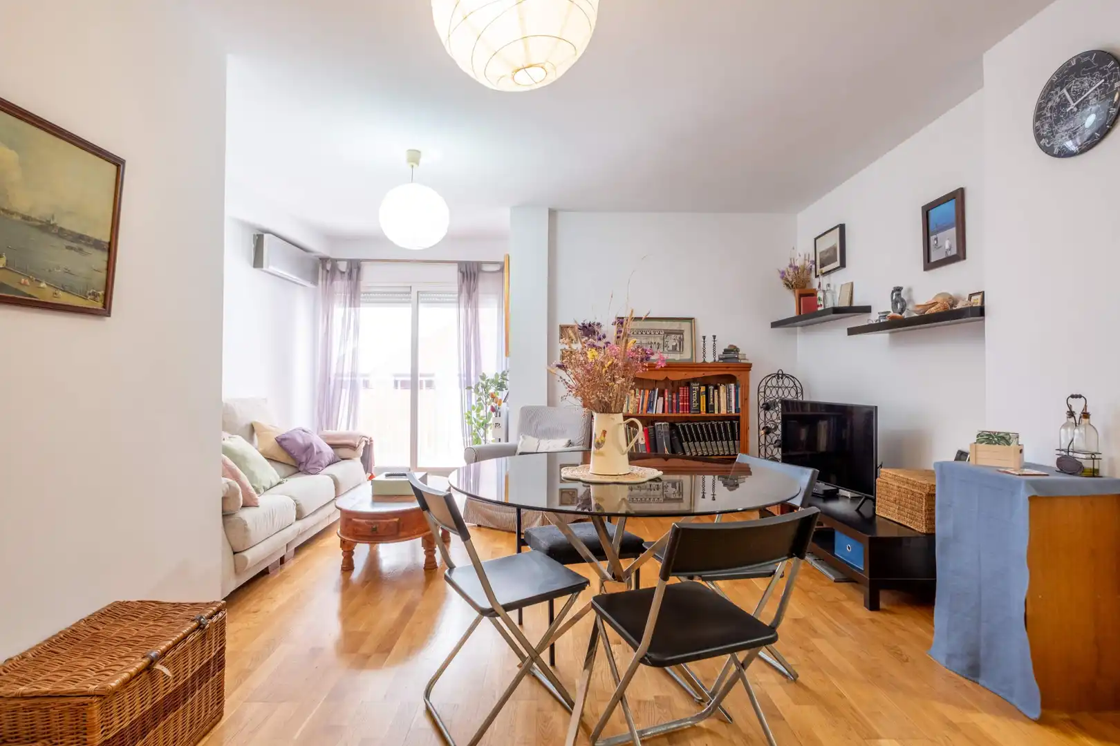 Sala d'estar de Pis en venda en Zaragoza amb Calefacció i Parquet