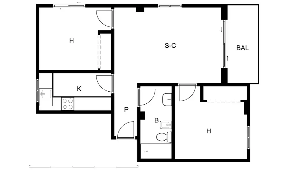 Piso en venta en Torrevieja con Piscina