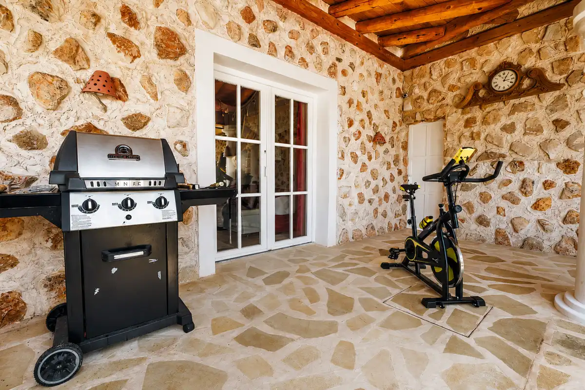 Terrace of Houses for rent in Santa Eulària des Riu  with Air Conditioner, Heating and Private garden
