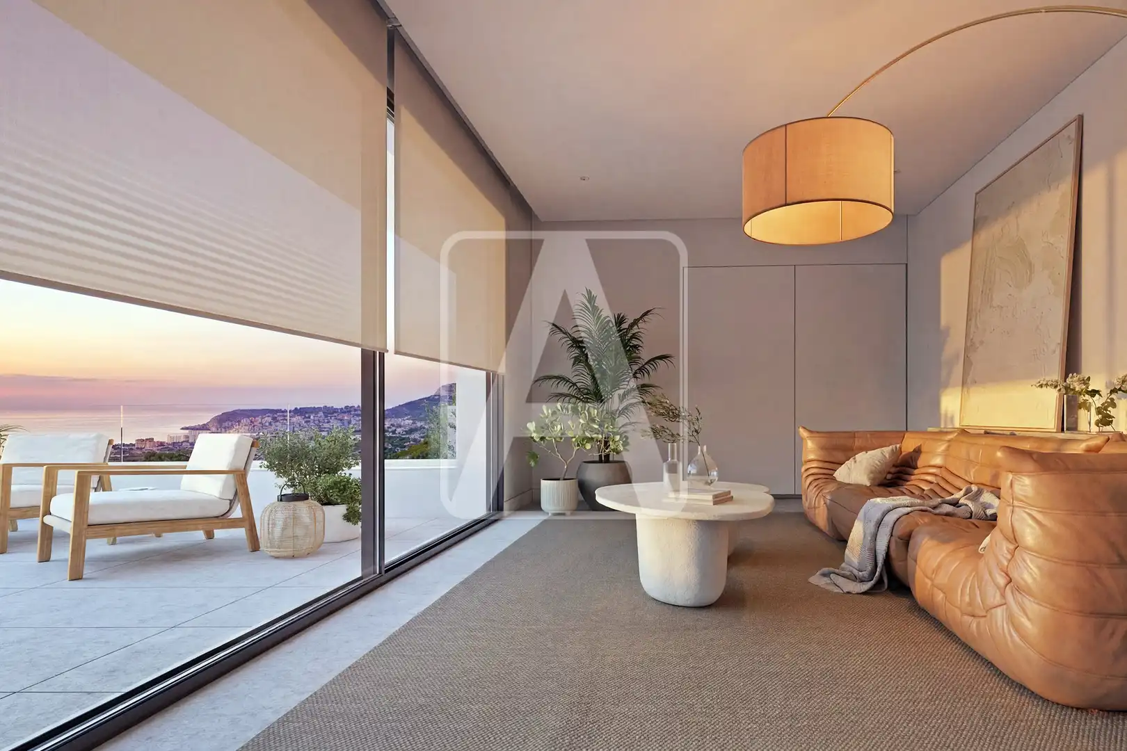 Living room of Houses for sale in Benissa  with Air Conditioner, Heating and Private garden