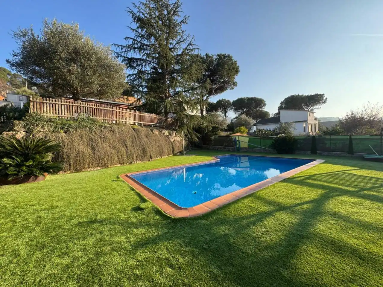 Schwimmbecken von Haus oder Chalet zum Verkauf in Vilanova del Vallès mit Heizung, Privatgarten und Terrasse