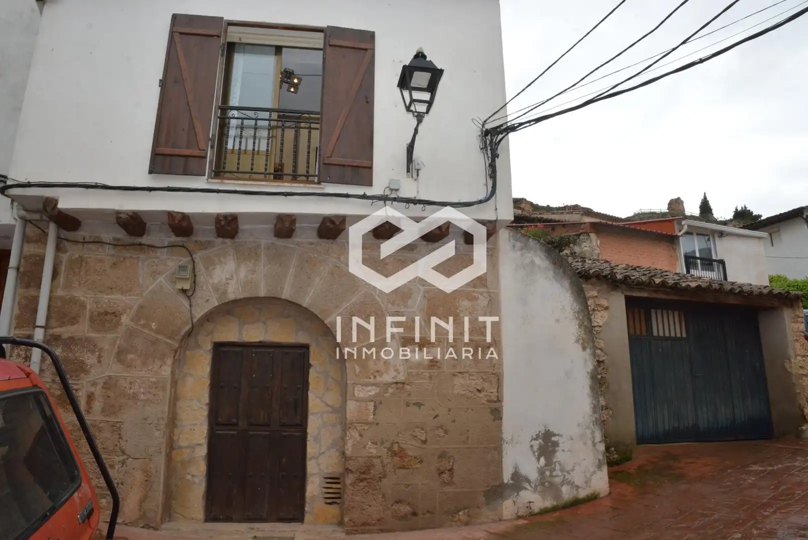 Exterior view of Houses for sale in Peñalver  with Private garden and Balcony
