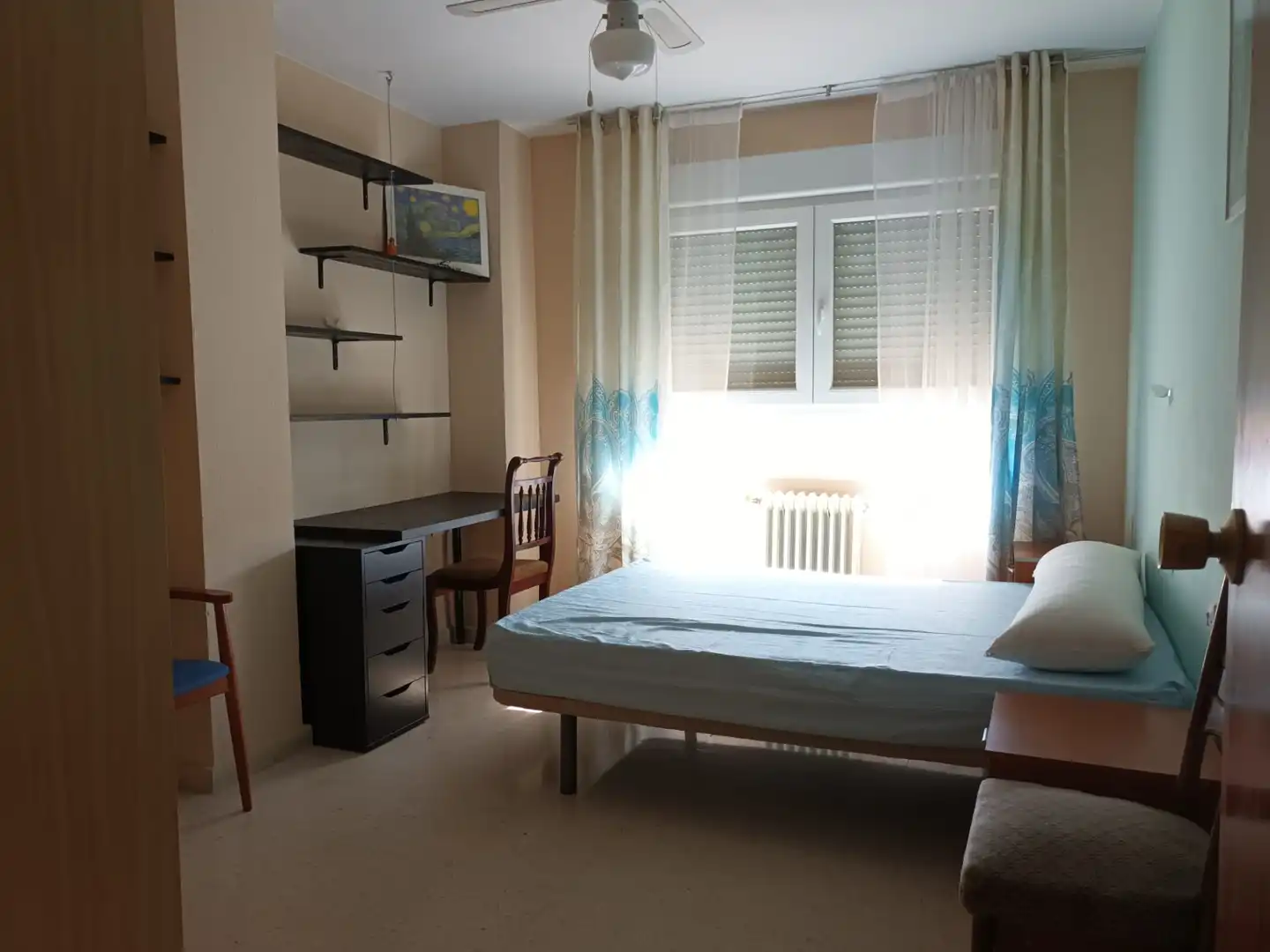 Schlafzimmer von Wohnung zur Miete in Granada mit Klimaanlage, Heizung und Terrasse