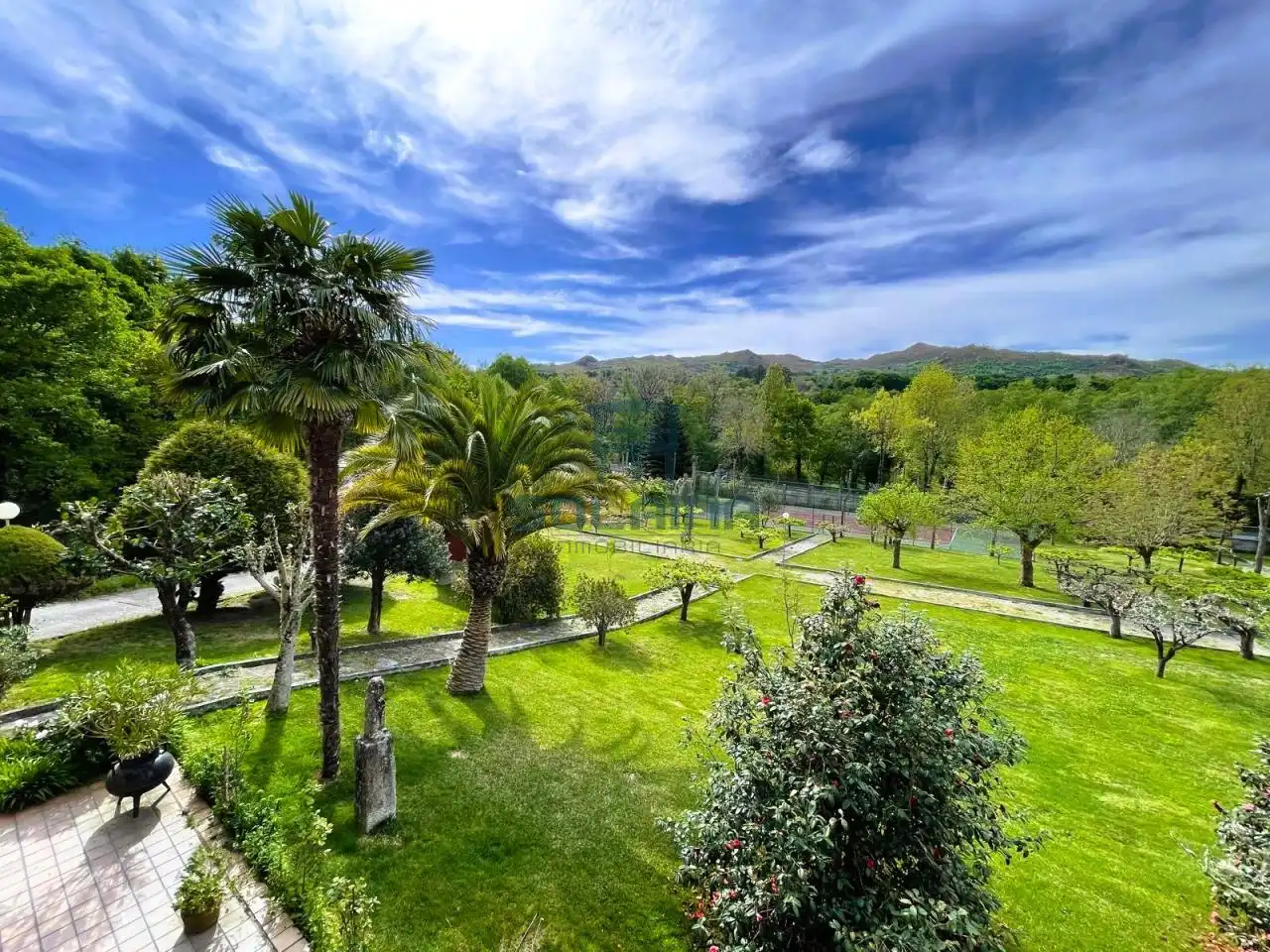 Garden of Houses for sale in Esgos  with Heating, Private garden and Swimming Pool