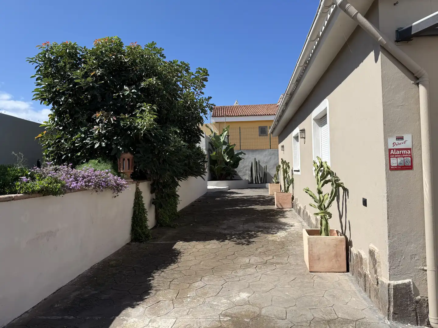 Vista exterior de Casa o chalet de alquiler en Tacoronte con Aire acondicionado, Jardín privado y Terraza