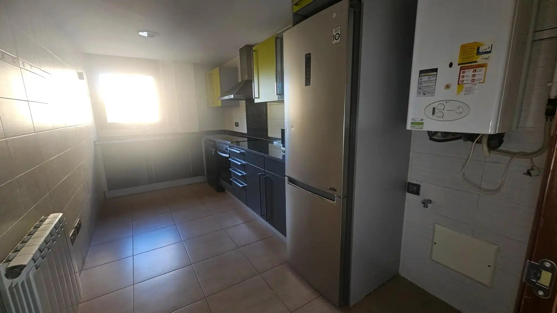 Cocina de Apartamento en venta en Santa Cristina d'Aro con Calefacción, Terraza y Amueblado