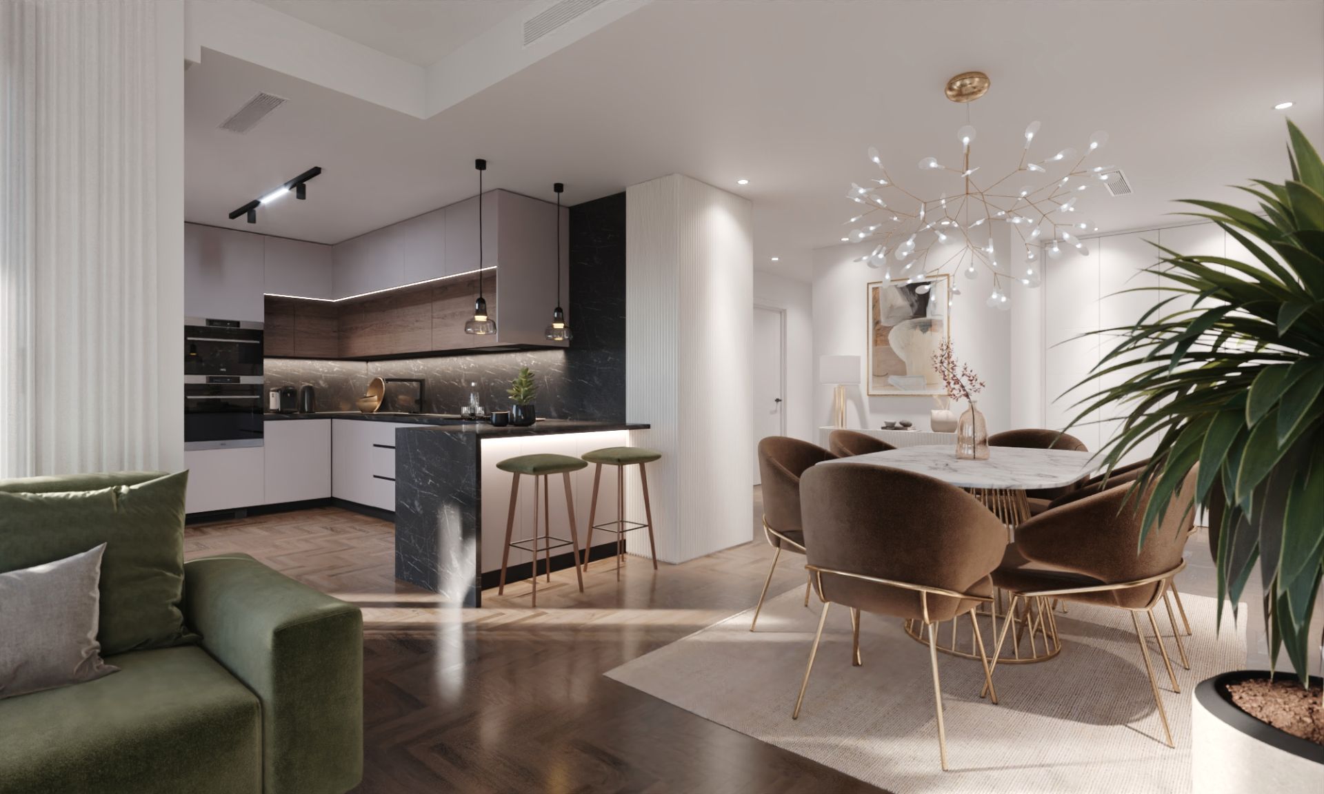 Pis en venda a Juan de Borbón, Norte