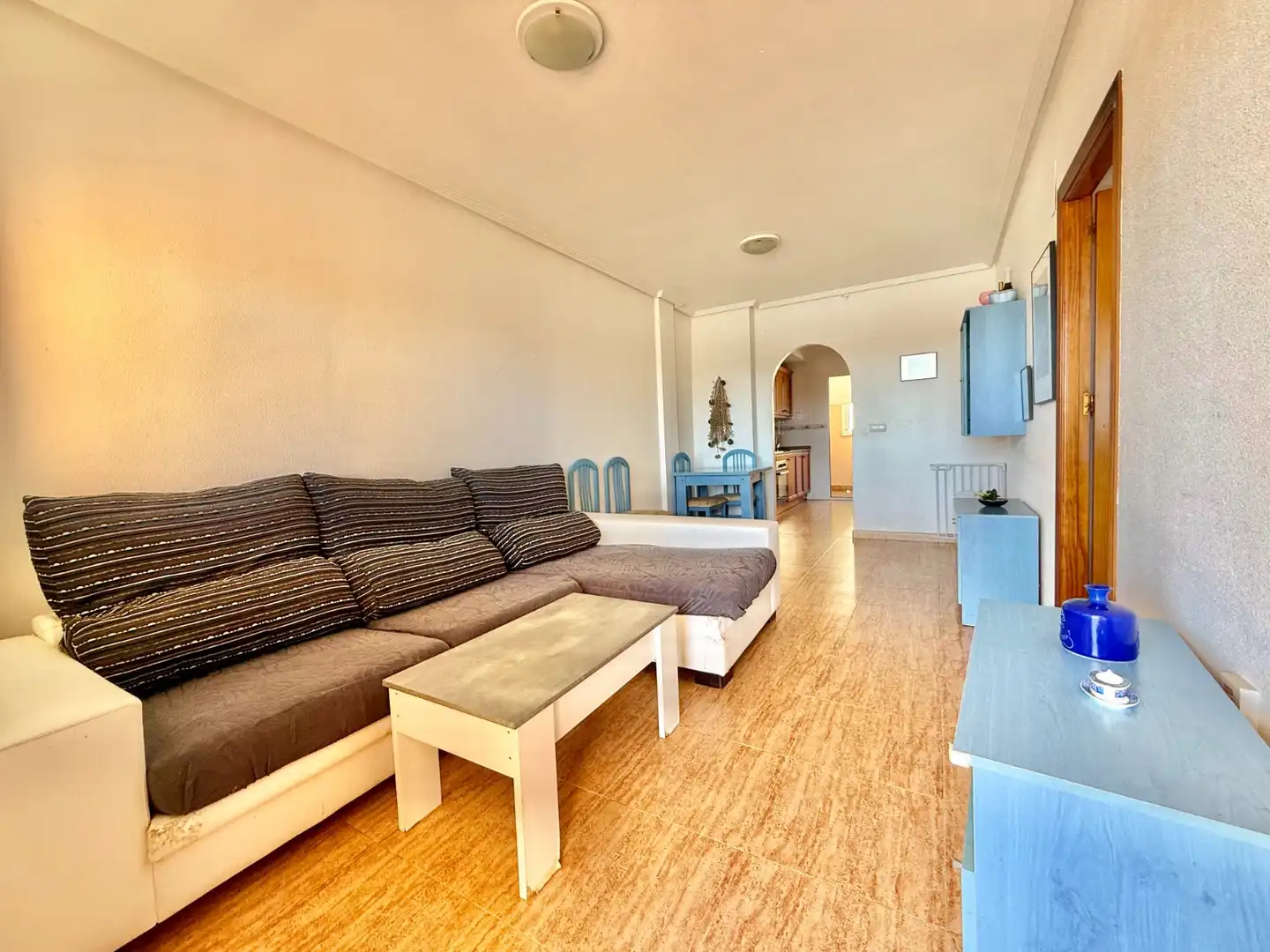 Living room of Flat for sale in San Pedro del Pinatar  with Air Conditioner, Terrace and Swimming Pool